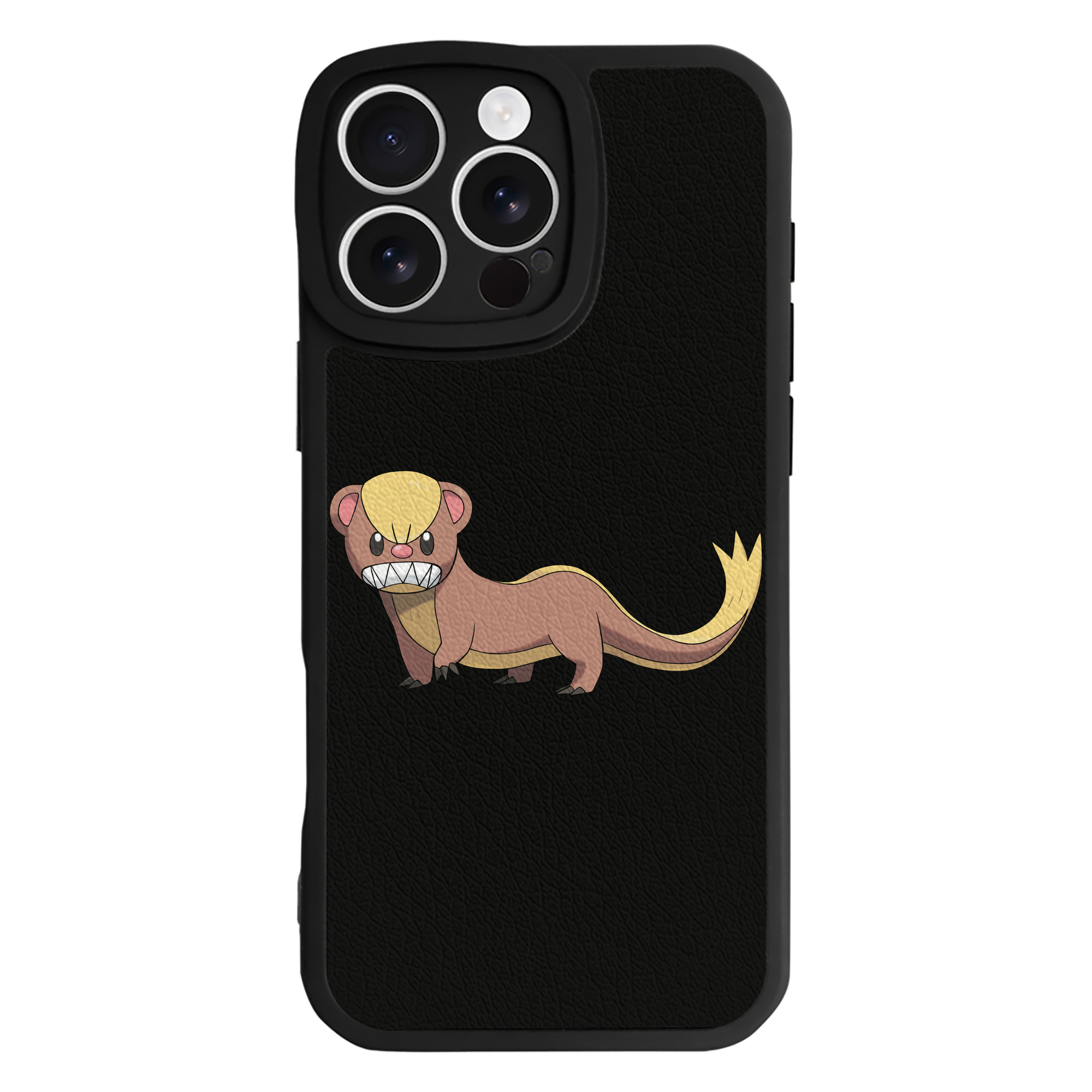 （画像用） ポケットモンスター Pokémon 【iPhone 16シリーズ対応】シリコンスマホケース（レザー調） 材質：シリコン